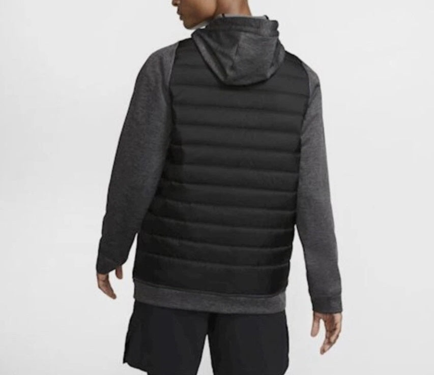 NIKE THERMA WINTERIZED CHAMARRA DE ENTRENAMIENTO CON GORRA Y CIERRE COMPLETO 4