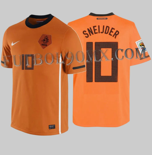 NIKE WESLEY SNEIJDER PAISES BAJOS JERSEY DE CASA COPA MUNDIAL FIFA 2010 1