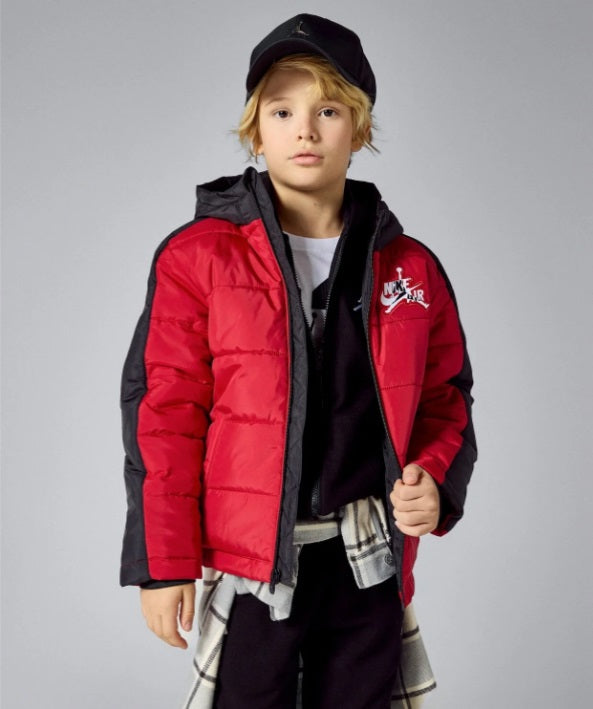 NIKE AIR JORDAN JUMPMAN CLASSIC CHAMARRA PUFFER PARA NIÑOS 5