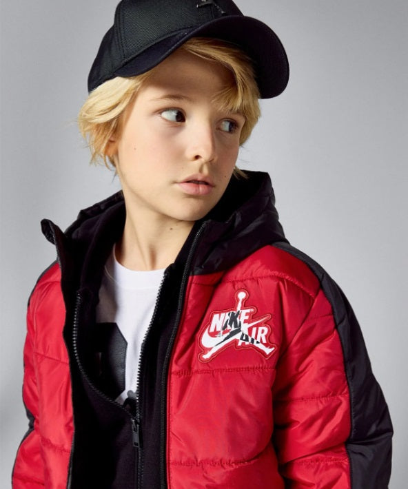 NIKE AIR JORDAN JUMPMAN CLASSIC CHAMARRA PUFFER PARA NIÑOS 8