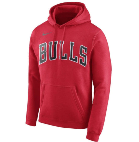 NIKE NBA CHICAGO BULLS CLUB WORDMARK SUDADERA CON GORRA Rojo 1