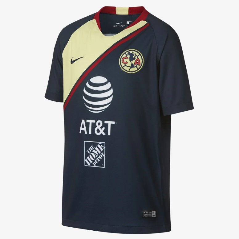 NIKE CLUB AMÉRICA JERSEY DE VISITA PARA NIÑO 2018/19 0