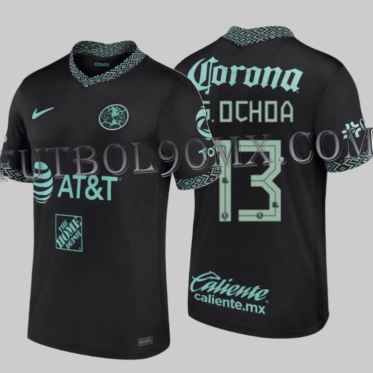 NIKE GUILLERMO OCHOA CLUB AMÉRICA JERSEY TERCERO 2022 1
