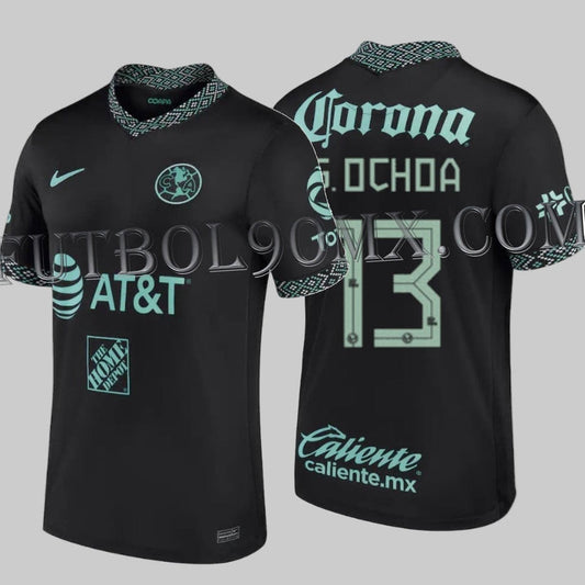 NIKE GUILLERMO OCHOA CLUB AMÉRICA JERSEY TERCERO 2022 1