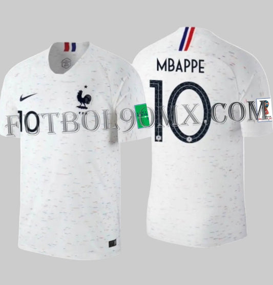 NIKE KYLIAN MBAPPE FRANCIA JERSEY DE VISITA COPA MUNDIAL FIFA 2018 1