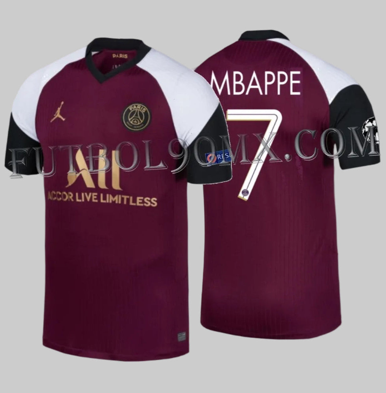 JORDAN PARIS SAINT-GERMAIN PSG KYLIAN MBAPPE JERSEY TERCERO UEFA CHAMPIONS LEAGUE 2020/21 1