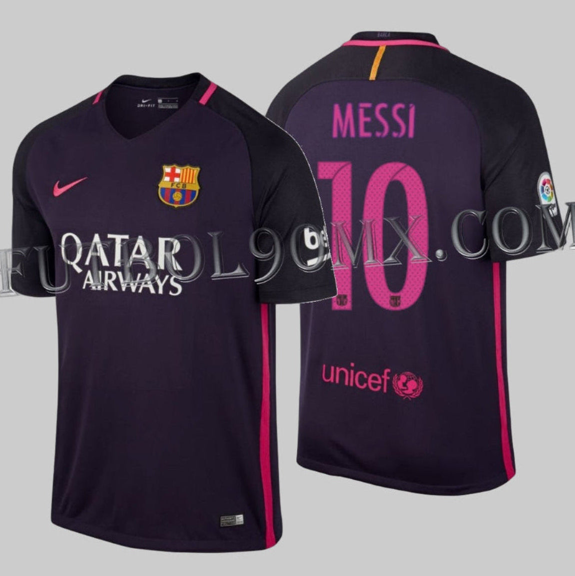 NIKE LIONEL MESSI FC BARCELONA JERSEY DE VISITA 2015/16 1