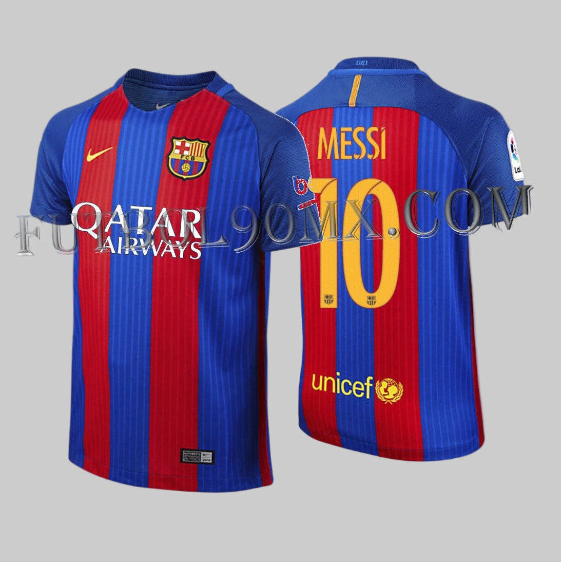 NIKE LIONEL MESSI FC BARCELONA JERSEY DE CASA PARA NIÑOS 2016/17 1