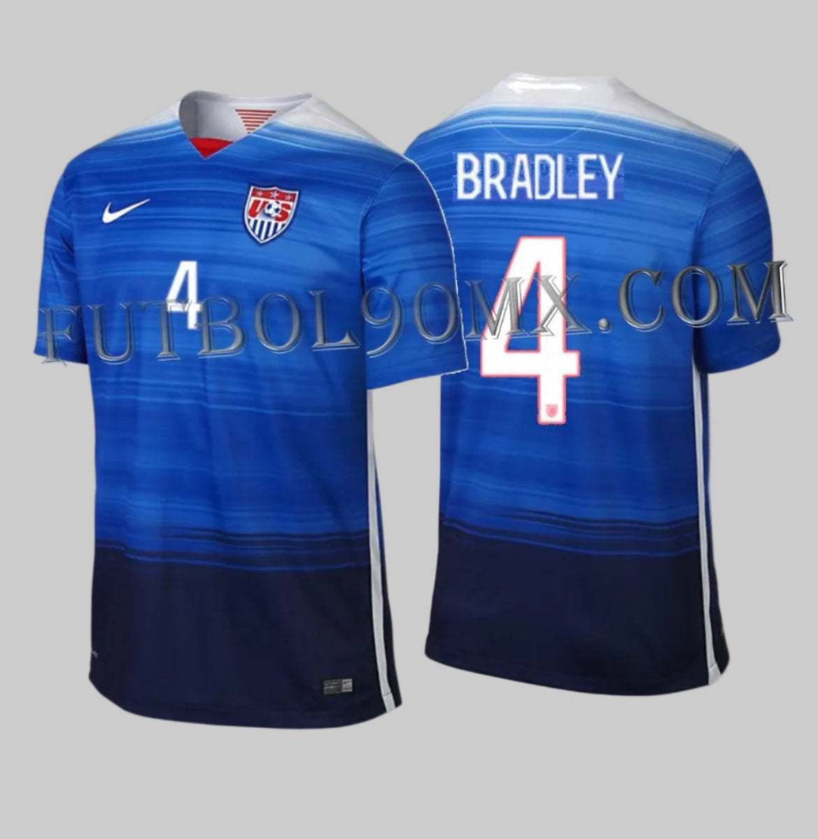 NIKE MICHAEL BRADLEY USA USMNT JERSEY DE VISITA 2015/16 1