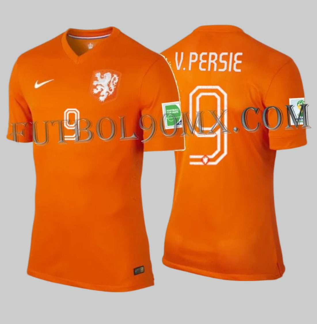 NIKE ROBIN VAN PERSIE AUTHENTIC MATCH JERSEY DE CASA COPA MUNDIAL FIFA 2014 1