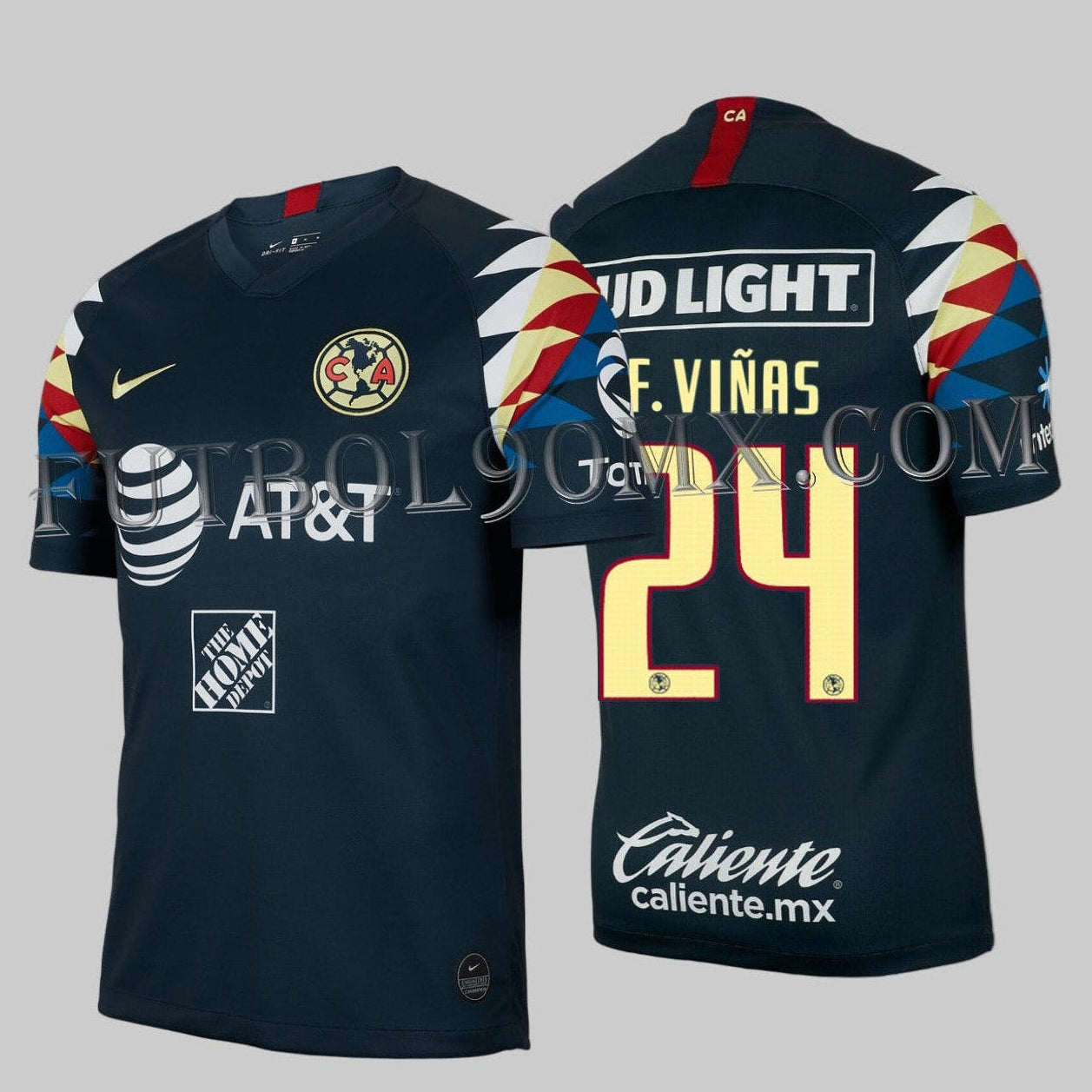 NIKE FEDERICO VIÑAS CLUB AMERICA JERSEY DE VISITA 2019/20 1