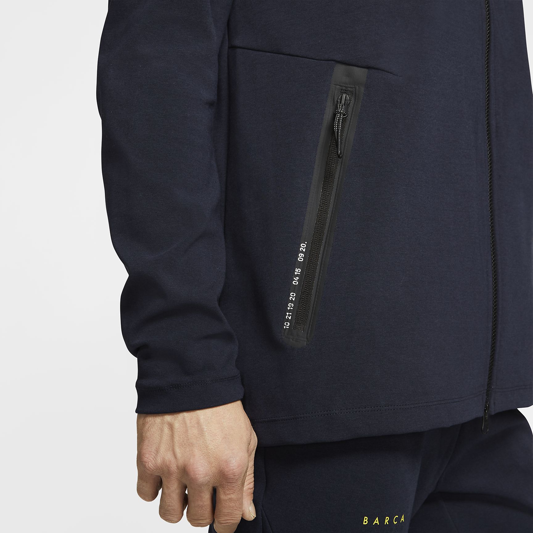 NIKE FC BARCELONA CHAMARRA TECH PACK DE GORRA CON CIERRE COMPLETO 2020 7