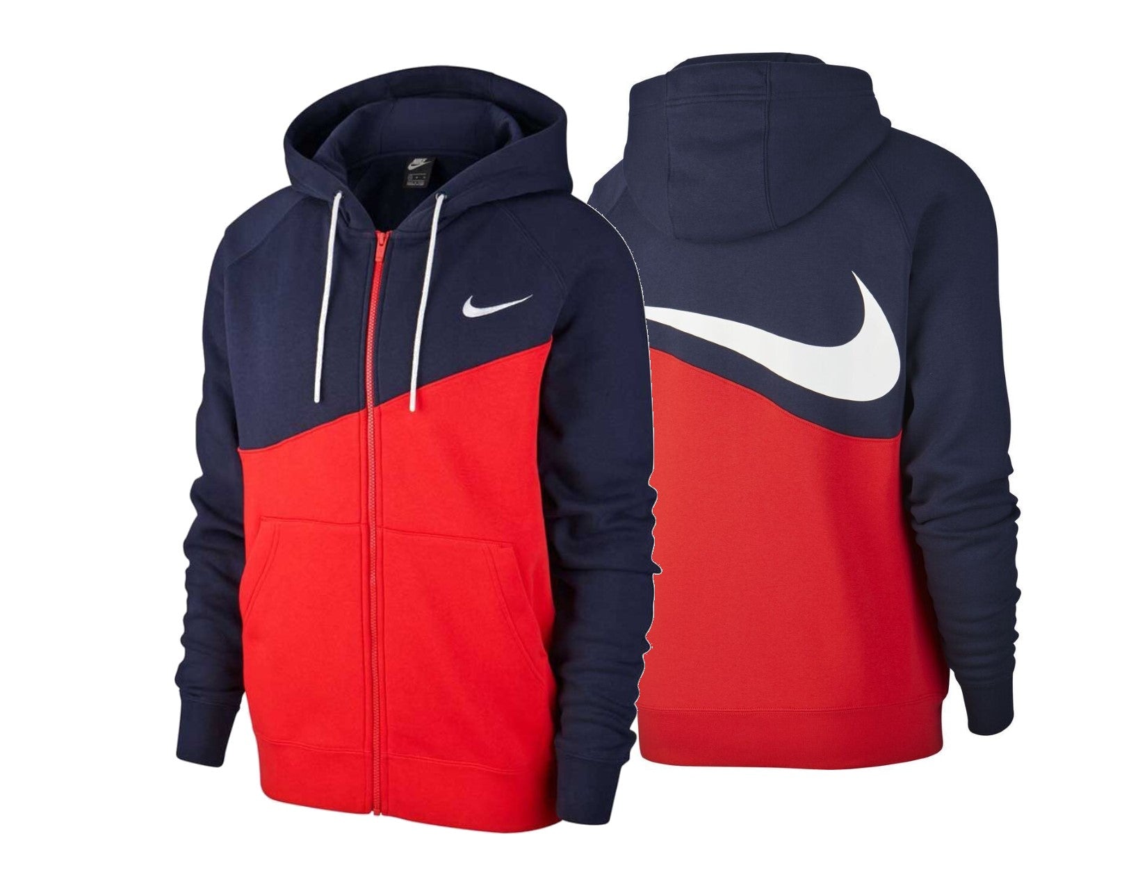 NIKE SPORTSWEAR SWOOSH SUDADERA CON GORRA Y CIERRE COMPLETO 7