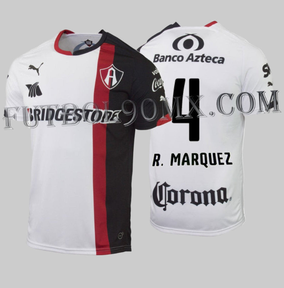 PUMA RAFAEL MARQUEZ ATLAS FC JERSEY DE VISITA 2014/15 1