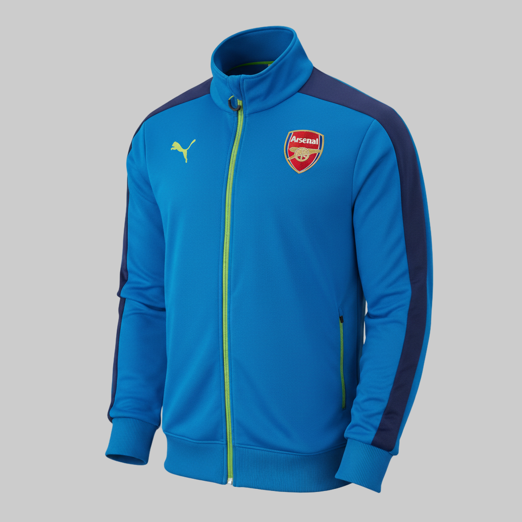 PUMA ARSENAL FC CHAMARRA ANTHEM T7 2014/15 Azul Metilo 0