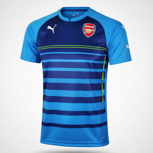 PUMA ARSENAL FC JERSEY DE ENTRENAMIENTO PRE PARTIDO 2014/15 Azul Metilo 4