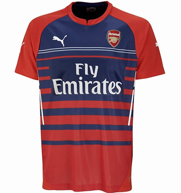 PUMA ARSENAL FC JERSEY DE ENTRENAMIENTO PRE PARTIDO 2014/15 Rojo 4