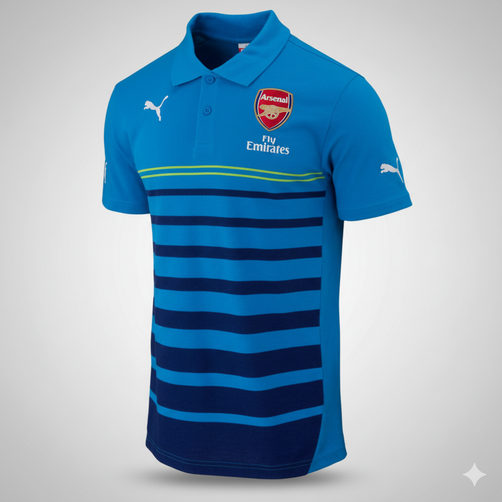 PUMA ARSENAL FC PLAYERA POLO Azul 0