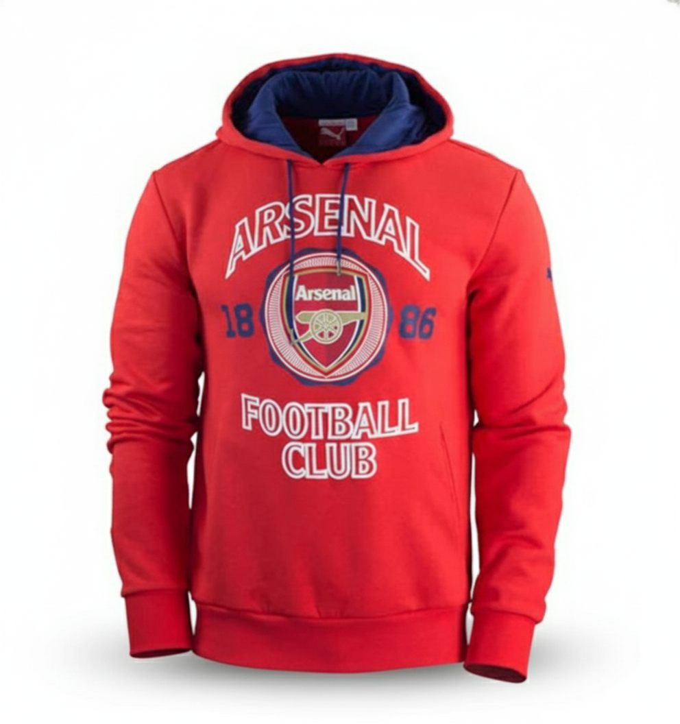 PUMA ARSENAL FC SUDADERA CON GORRA PARA FANS 4