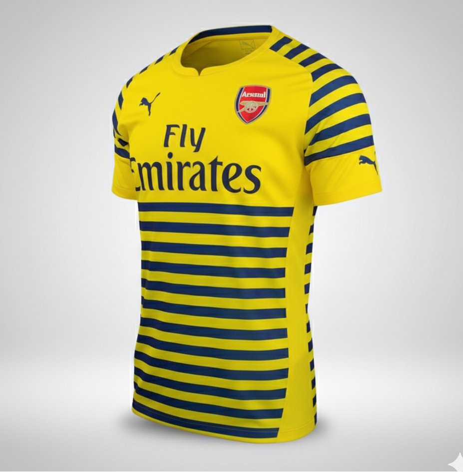 PUMA ARSENAL JERSEY PRE PARTIDO 2014/15 Amarillo / Azul 6