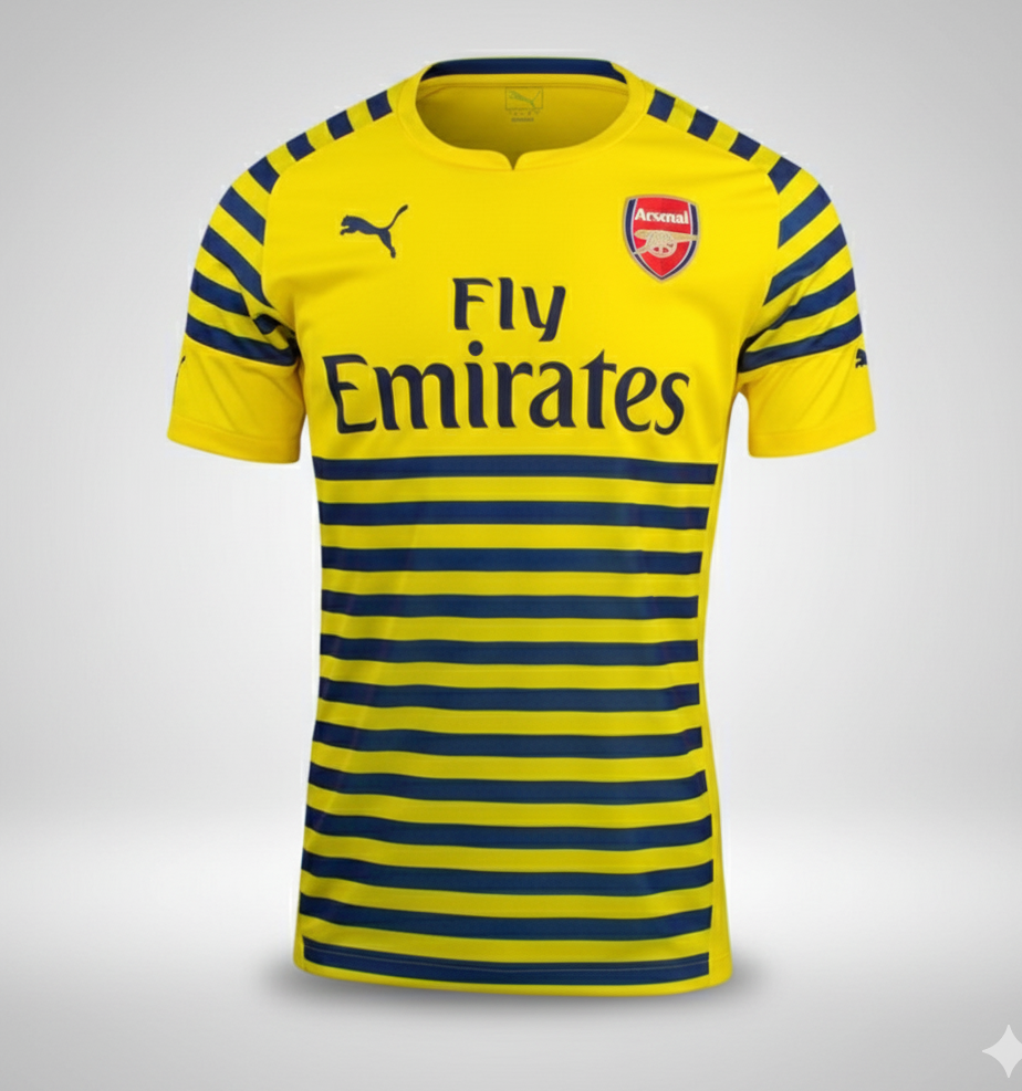PUMA ARSENAL JERSEY PRE PARTIDO 2014/15 Amarillo / Azul 7