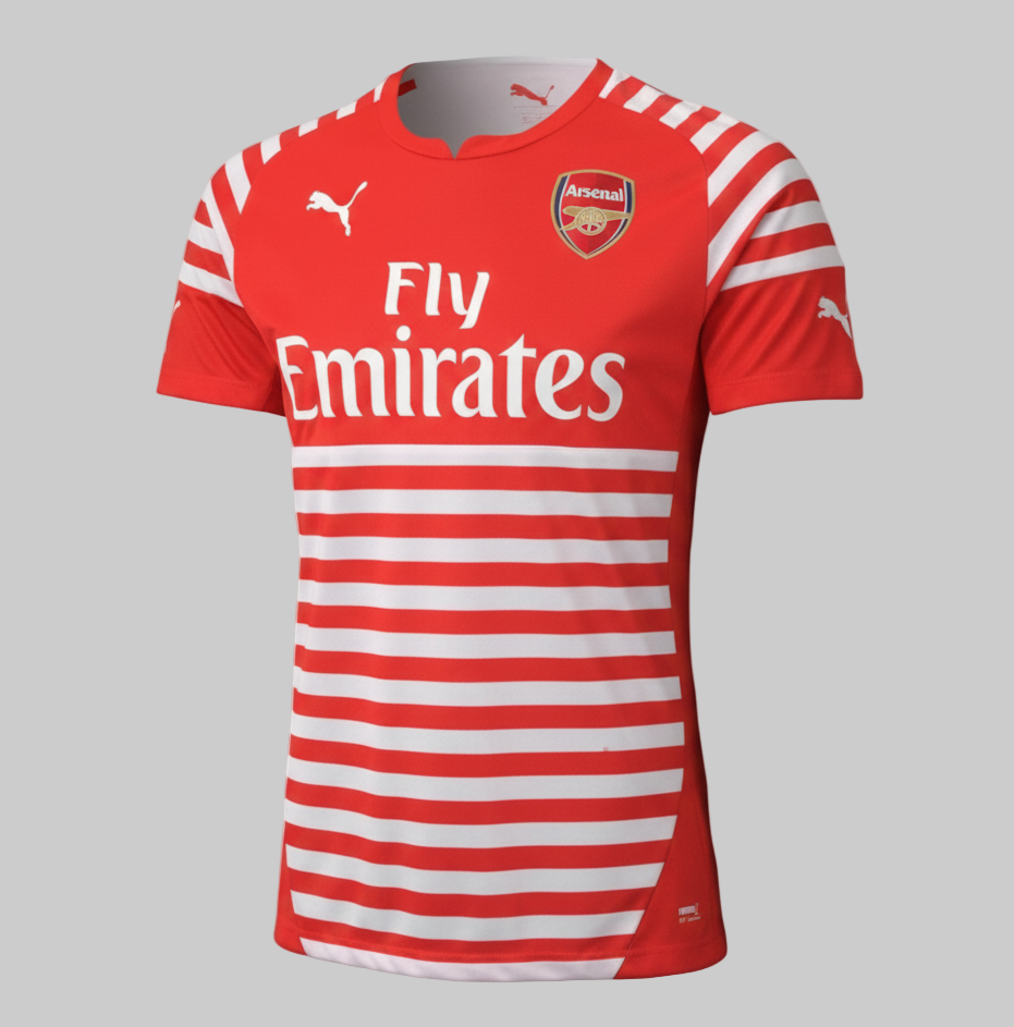PUMA ARSENAL JERSEY PRE PARTIDO 2014/15 Rojo / Blanco 6