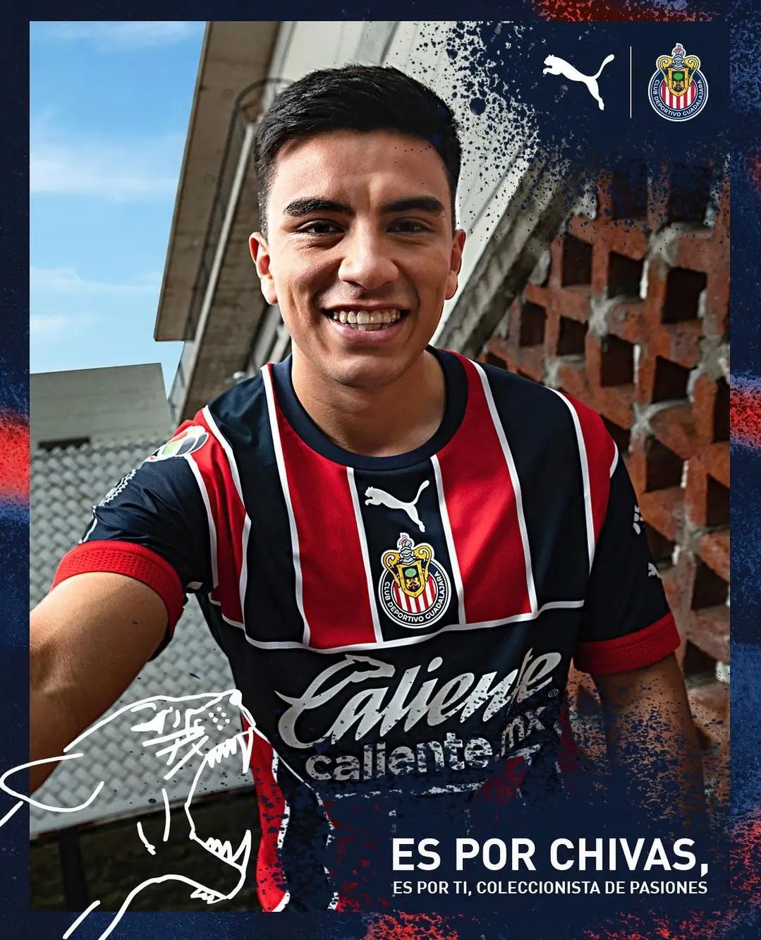 PUMA CHIVAS DE GUADALAJARA AUTHENTIC MATCH JERSEY TERCERO 2023 5
