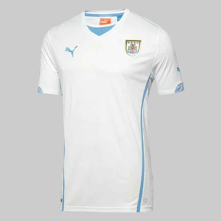 PUMA DIEGO FORLAN URUGUAY JERSEY DE VISITA COPA MUNDIAL FIFA 2014 2