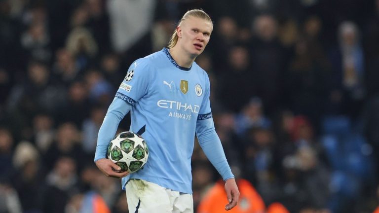PUMA ERLING HAALAND MANCHESTER CITY JERSEY DE CASA UEFA CHAMPIONS LEAGUE 2024/25 7