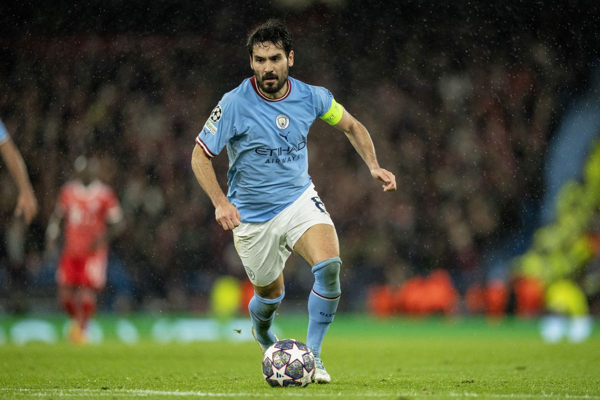 PUMA ILKAY GUNDOGAN MANCHESTER CITY JERSEY DE CASA UEFA CHAMPIONS LEAGUE 2022/23 5