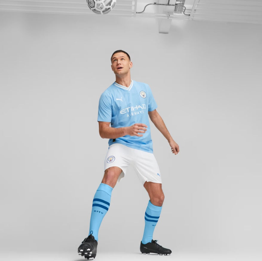 PUMA MANCHESTER CITY AUTHENTIC MATCH JERSEY DE CASA 2023/24 7