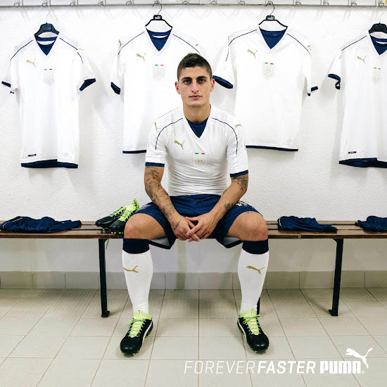 PUMA PAOLO MALDINI ITALIA JERSEY DE VISITA TRIBUTO 2016/17