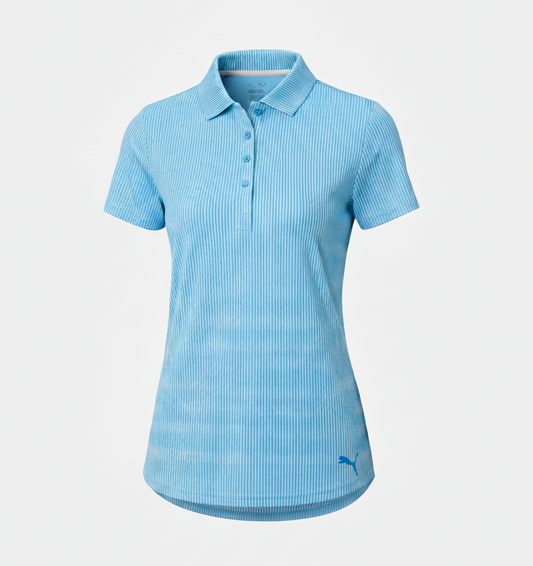 PUMA POLO DE GOLF PARA MUJER FORWARD TEES Mar Caribe 1