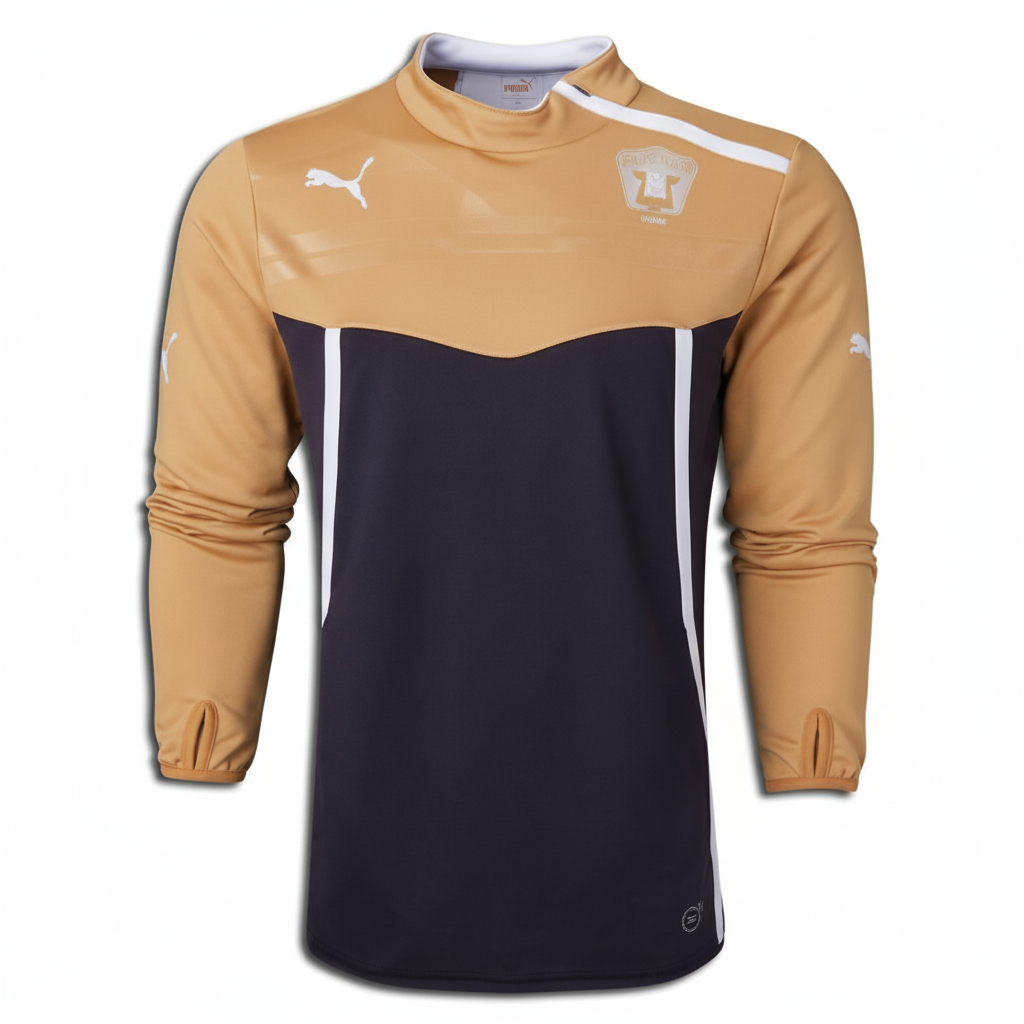 PUMA PUMAS UNAM SUDADERA KING DE ENTRENAMIENTO CON 1/2 CIERRE 2013/14 6