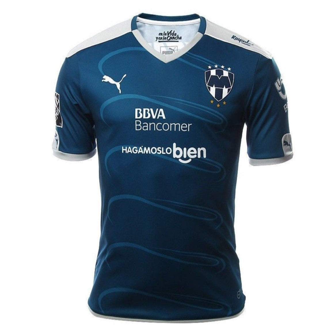 PUMA RAYADOS DE MONTERREY JERSEY DE VISITA 2016/17 1