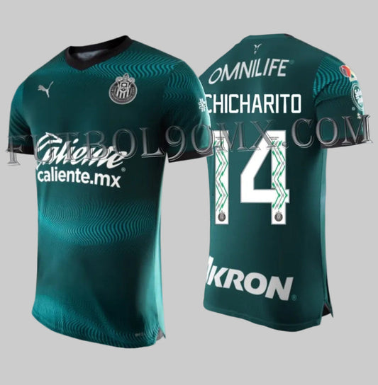 PUMA CHICHARITO CHIVAS DE GUADALAJARA PROMO JERSEY AUTÉNTICO TERCERO 2023/24 1