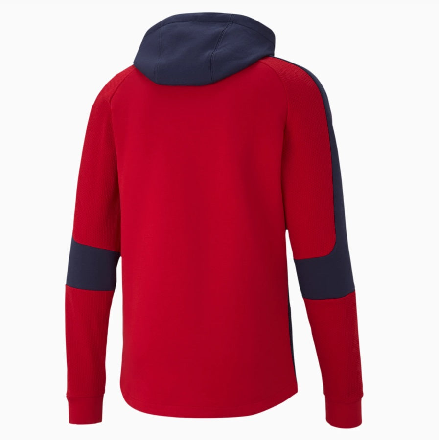 PUMA CHIVAS DEL GUADALAJARA SUDADERA CON GORRA EVOSTRIPE 2021 2