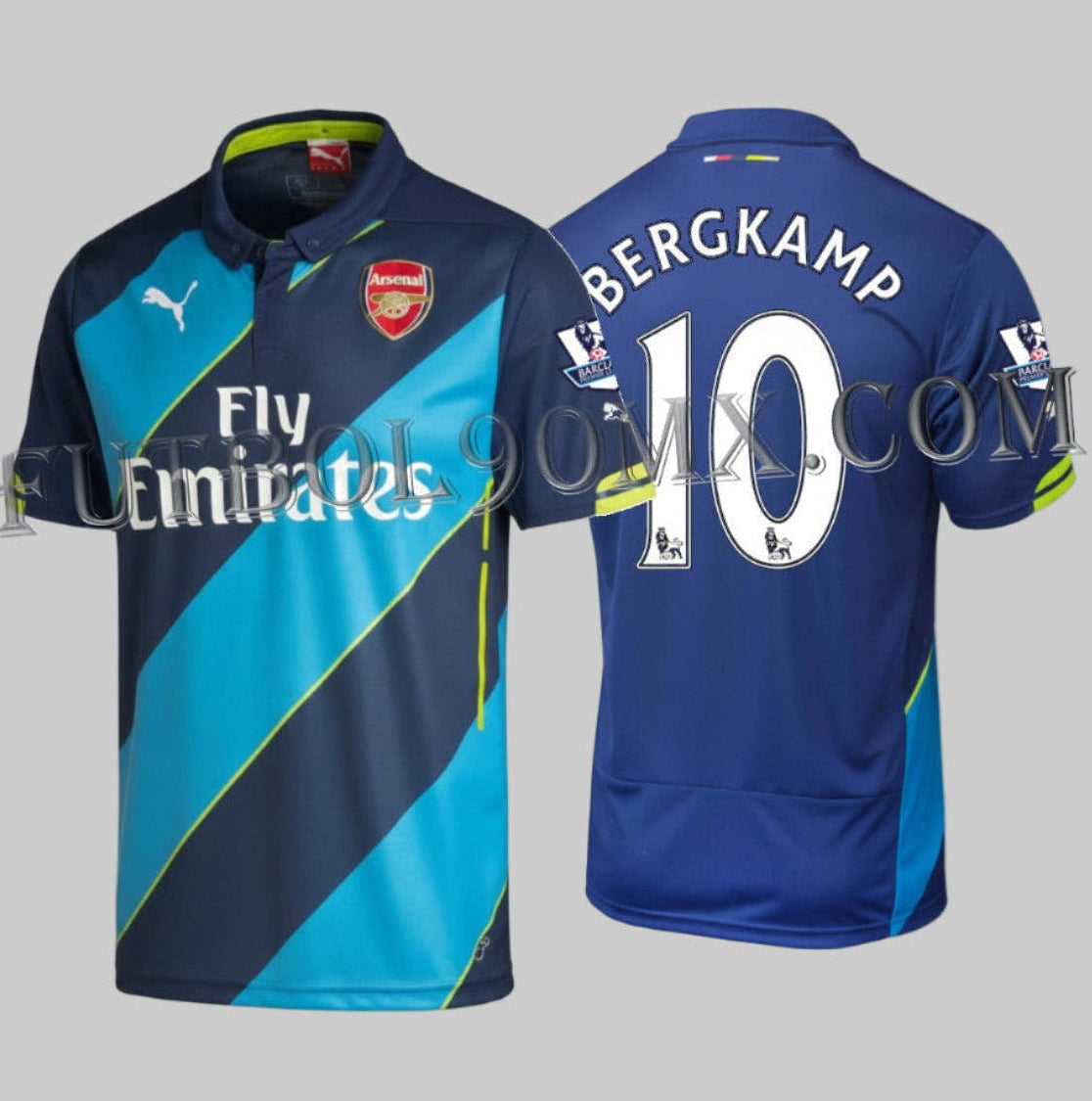 PUMA DENNIS BERGKAMP ARSENAL FC JERSEY TERCERO 2014/15 1