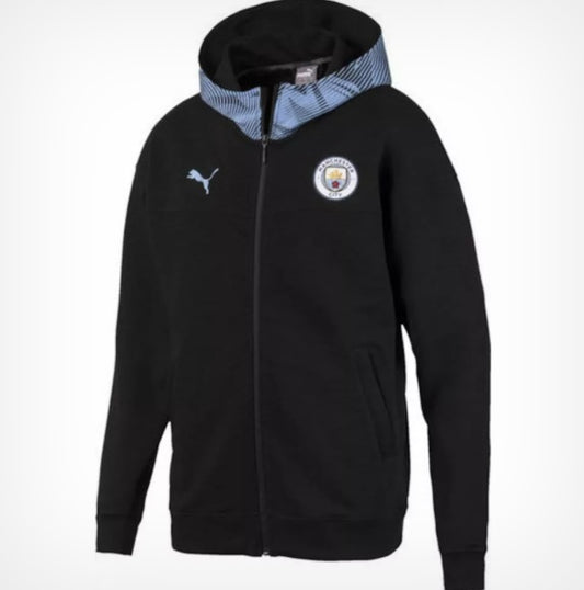 PUMA MANCHESTER CITY CASUALS CHAMARRA DE GORRA PARA MUJER 2019/20