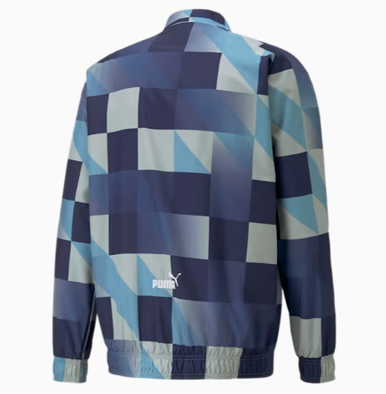 PUMA MANCHESTER CITY CHAMARRA WOVEN ANTHEM FINAL UEFA CHAMPIONS LEAGUE 2023 2