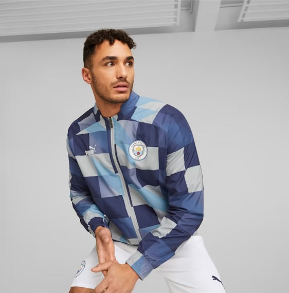PUMA MANCHESTER CITY CHAMARRA WOVEN ANTHEM FINAL UEFA CHAMPIONS LEAGUE 2023 3