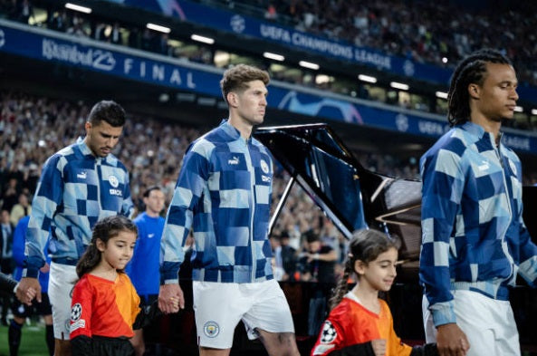 PUMA MANCHESTER CITY CHAMARRA WOVEN ANTHEM FINAL UEFA CHAMPIONS LEAGUE 2023 7