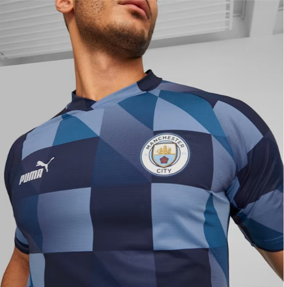 PUMA MANCHESTER CITY JERSEY PRE-PARTIDO UEFA CHAMPIONS LEAGUE 2023 3