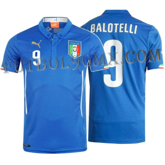 PUMA MARIO BALOTELLI ITALIA JERSEY DE CASA COPA MUNDIAL FIFA 2014 1