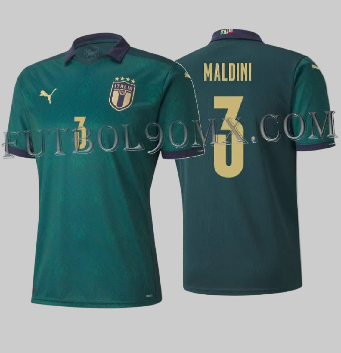 PUMA PAOLO MALDINI ITALIA JERSEY TERCERO 2020 1