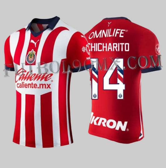 PUMA CHICHARITO CHIVAS DE GUADALAJARA JERSEY DE CASA 2023/24 1