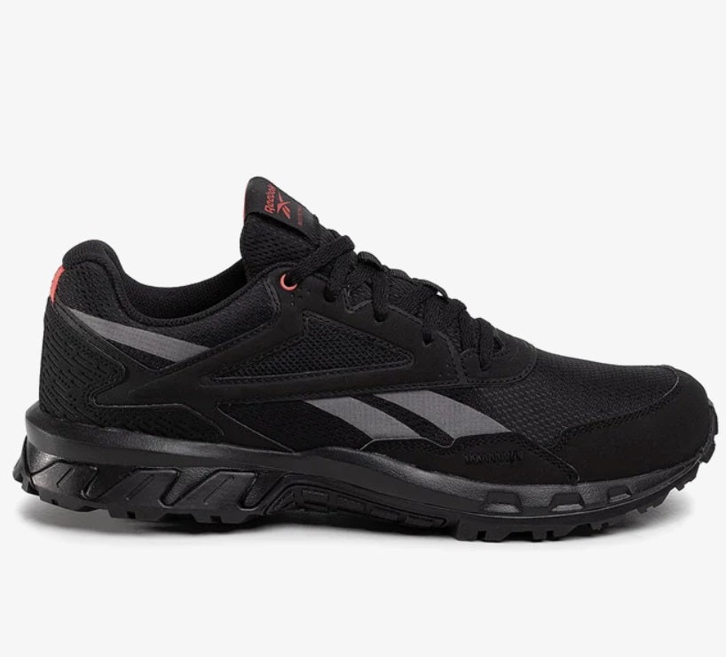 REEBOK RIDGERIDER 5 ZAPATOS WALKING TRAIL Negro / Rojo 2