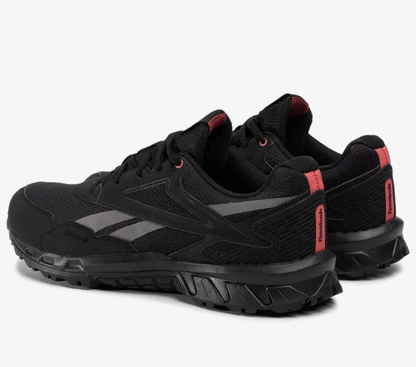 REEBOK RIDGERIDER 5 ZAPATOS WALKING TRAIL Negro / Rojo 3