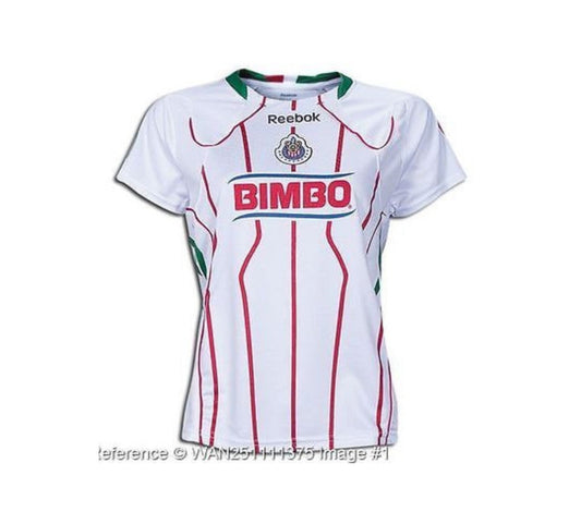 REEBOK CHIVAS DEL GUADALAJARA JERSEY DE VISITA PARA MUJER 2010/11 1