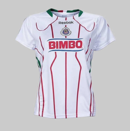 REEBOK CHIVAS DEL GUADALAJARA JERSEY DE VISITA PARA MUJER 2010/11 2